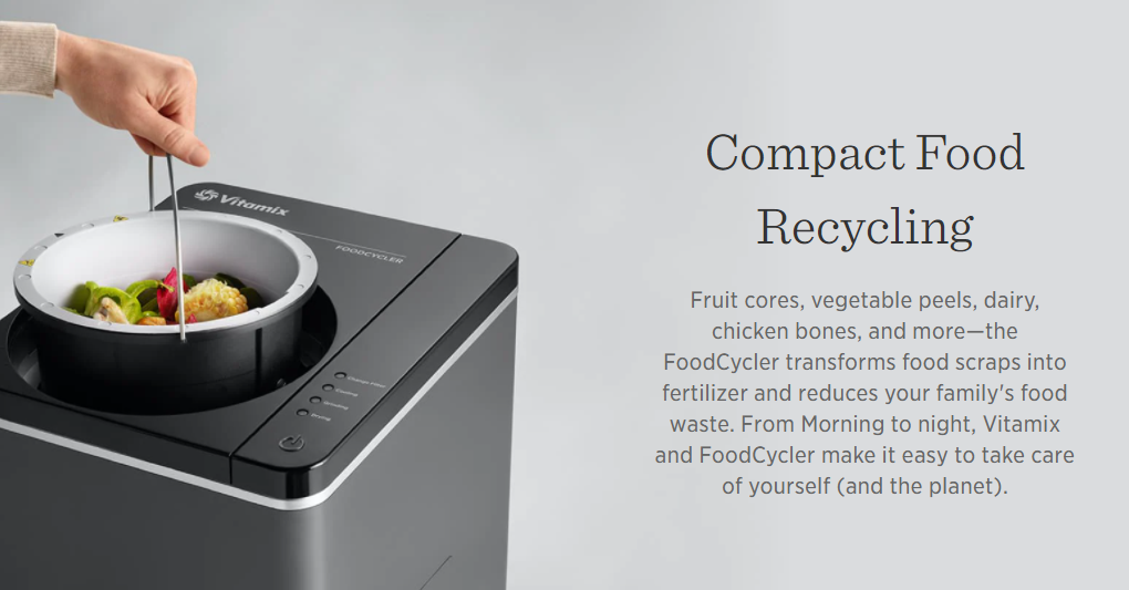 VitaMix FoodCycler compost product
