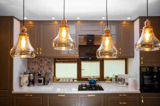 sustainable kitchen lighting