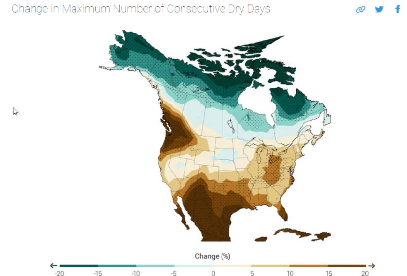 map of consecutive dry days