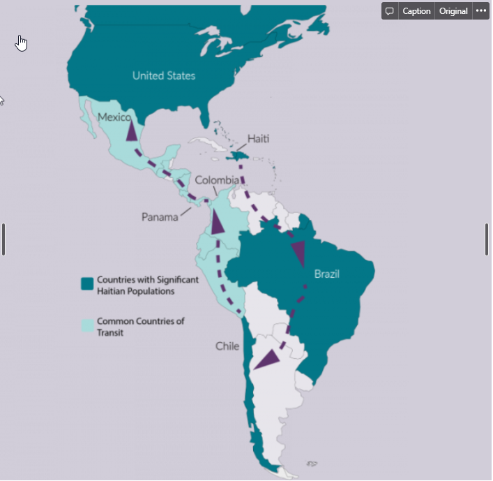 Hurricane Mathew 2016 map