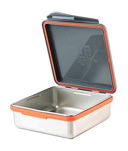 Kid Basix Safe Snacker Reusable Stainless Steel Lunchbox