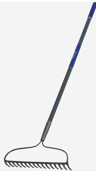 Kobalt 55.25-in L Fiberglass-Handle Forged Steel Garden Rake