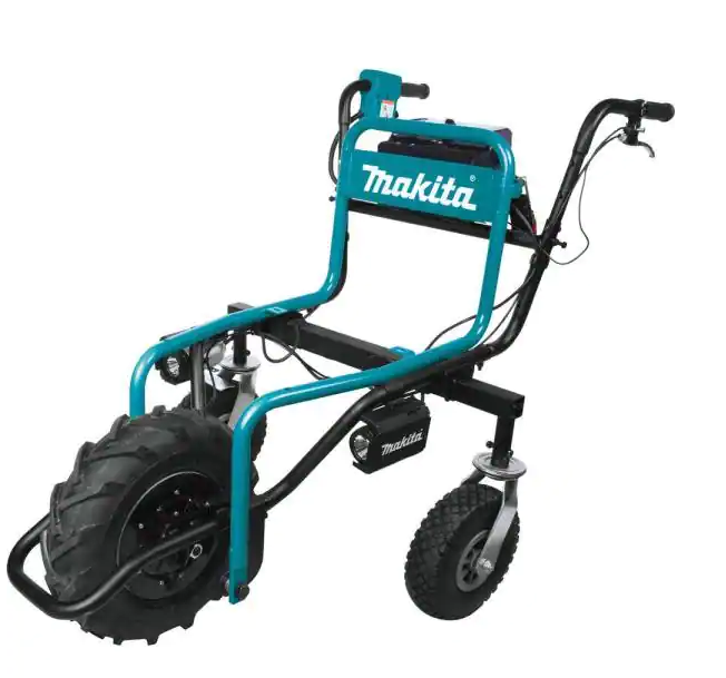 Makita 18-Volt X2 LXT Lithium-Ion Brushless Cordless Power-Assisted Hand Truck/Wheelbarrow